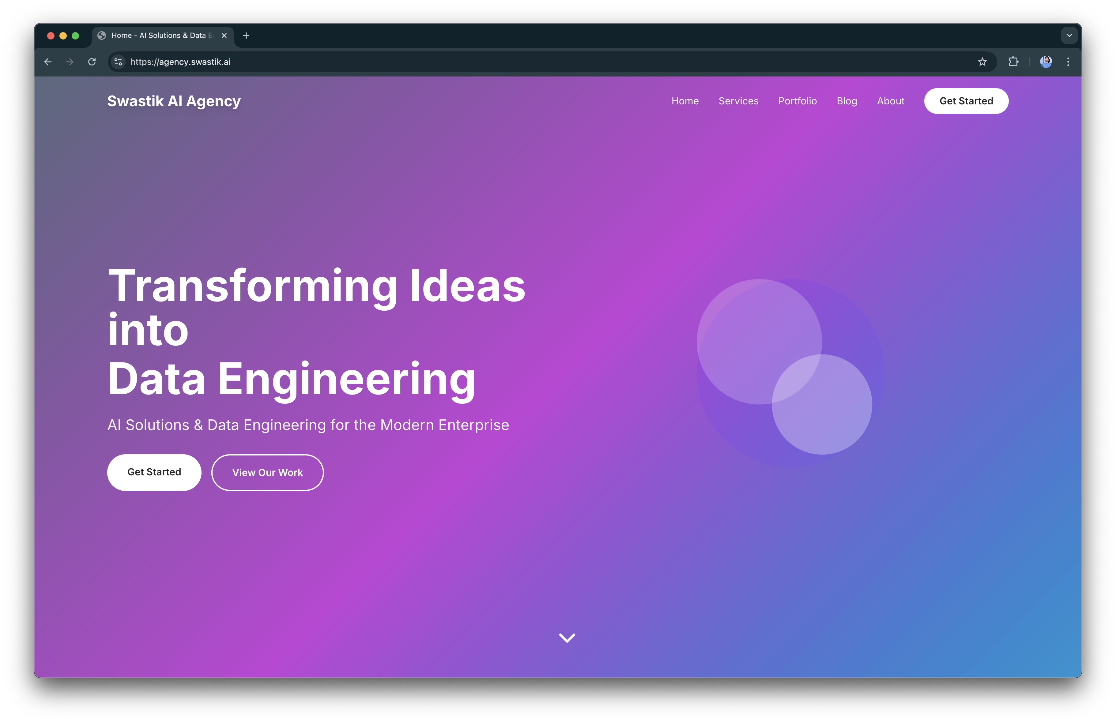 Full Customizable Agency Website